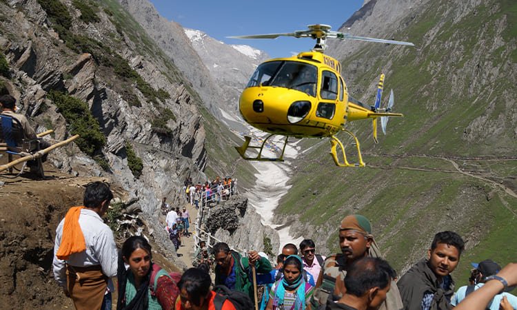 Amarnath Yatra by Helicopter